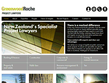 Tablet Screenshot of greenwoodroche.com